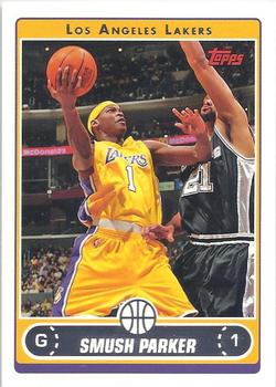 #79 Smush Parker - Los Angeles Lakers - 2006-07 Topps Basketball