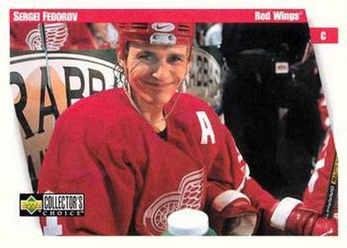 #79 Sergei Fedorov - Detroit Red Wings - 1997-98 Collector's Choice Hockey