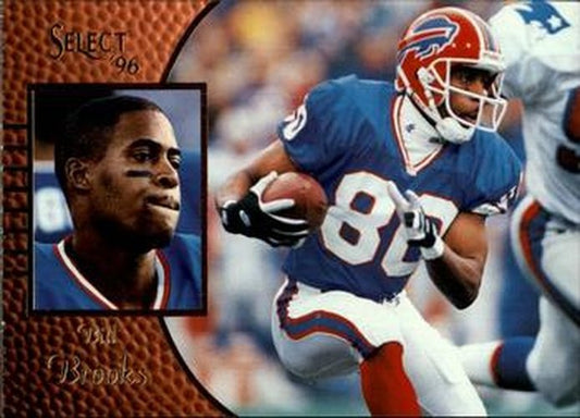 #79 Bill Brooks - Buffalo Bills - 1996 Select Football