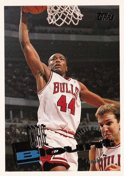 #79 Corie Blount - Chicago Bulls - 1995-96 Topps Basketball