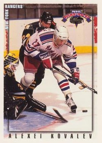 #79 Alexei Kovalev - New York Rangers - 1996-97 Topps NHL Picks Hockey