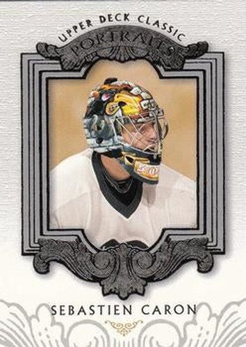 #79 Sebastien Caron - Pittsburgh Penguins - 2003-04 Upper Deck Classic Portraits Hockey