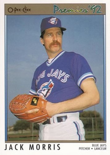 #79 Jack Morris - Toronto Blue Jays - 1992 O-Pee-Chee Premier Baseball