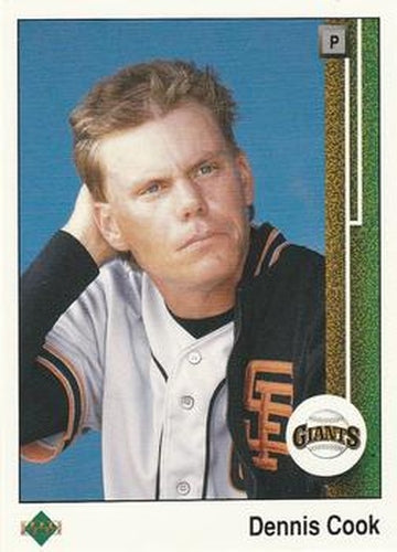 #779 Dennis Cook - San Francisco Giants - 1989 Upper Deck Baseball