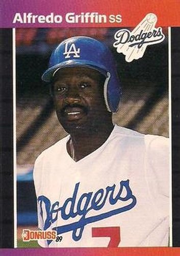 #79 Alfredo Griffin - Los Angeles Dodgers - 1989 Donruss Baseball