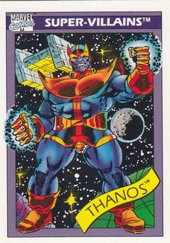 #79 Thanos - 1990 Impel Marvel Universe