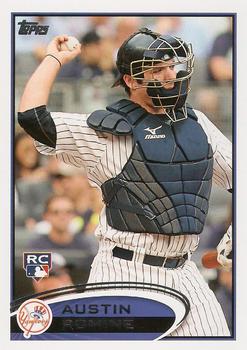 #79 Austin Romine - New York Yankees - 2012 Topps Baseball