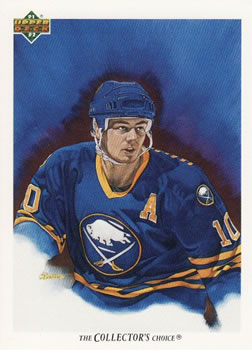 #79 Dale Hawerchuk - Buffalo Sabres - 1991-92 Upper Deck Hockey