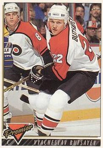 #79 Viacheslav Butsayev - Philadelphia Flyers - 1993-94 Topps Premier Hockey