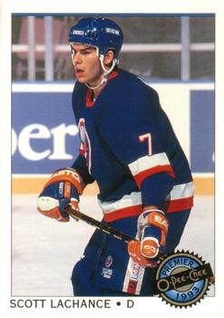 #79 Scott Lachance - New York Islanders - 1992-93 O-Pee-Chee Premier Hockey