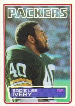 #79 Eddie Lee Ivery - Green Bay Packers - 1983 Topps Football