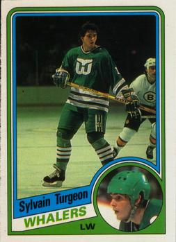 #79 Sylvain Turgeon - Hartford Whalers - 1984-85 O-Pee-Chee Hockey