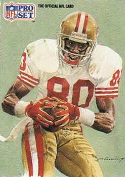 #379 Jerry Rice - San Francisco 49ers - 1991 Pro Set Football