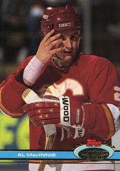 #79 Al MacInnis - Calgary Flames - 1991-92 Stadium Club Hockey