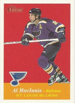 #79 Al MacInnis - St. Louis Blues - 2001-02 Topps Heritage Hockey