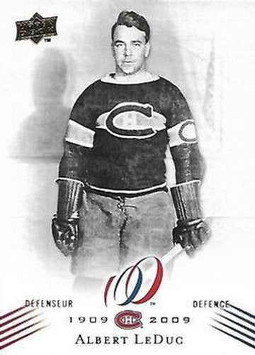 #79 Albert LeDuc - Montreal Canadiens - 2008-09 Upper Deck Montreal Canadiens Centennial Hockey