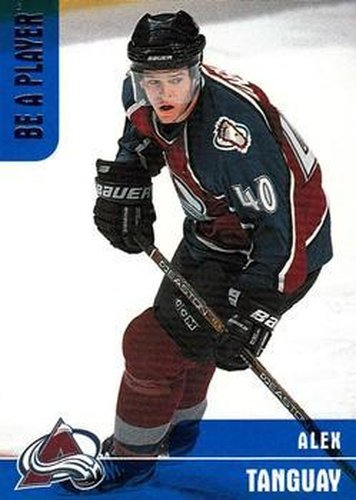 #79 Alex Tanguay - Colorado Avalanche - 1999-00 Be a Player Memorabilia Hockey