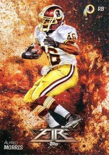 #79 Alfred Morris - Washington Redskins - 2014 Topps Fire Football
