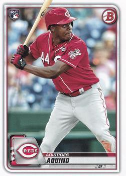 #79 Aristides Aquino - Cincinnati Reds - 2020 Bowman Baseball