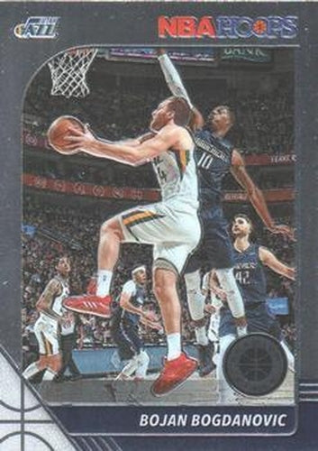 #79 Bojan Bogdanovic - Utah Jazz - 2019-20 Hoops Premium Stock Basketball