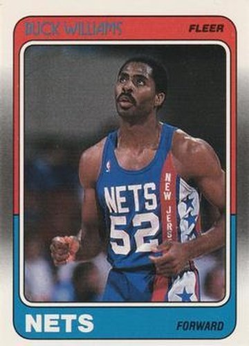 #79 Buck Williams - New Jersey Nets - 1988-89 Fleer Basketball