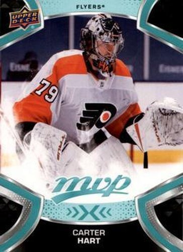 #79 Carter Hart - Philadelphia Flyers - 2021-22 Upper Deck MVP Hockey