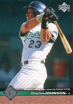#79 Charles Johnson - Florida Marlins - 1997 Upper Deck Baseball