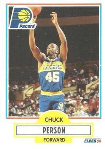 #79 Chuck Person - Indiana Pacers - 1990-91 Fleer Basketball