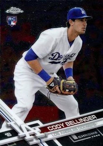 #79 Cody Bellinger - Los Angeles Dodgers - 2017 Topps Chrome Baseball