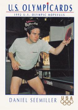 #79 Daniel Seemiller - USA - 1992 Impel U.S. Olympic Hopefuls