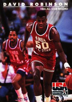 #79 David Robinson - USA - 1992 SkyBox USA Basketball