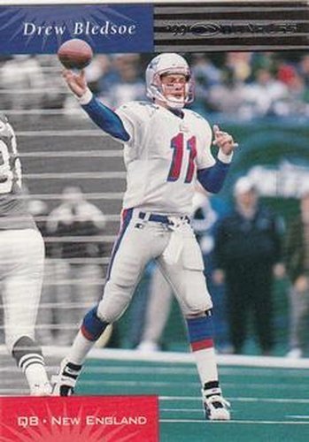 #79 Drew Bledsoe - New England Patriots - 1999 Donruss Football