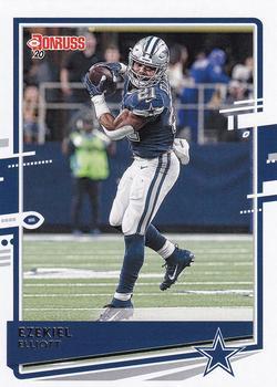 #79 Ezekiel Elliott - Dallas Cowboys - 2020 Donruss Football