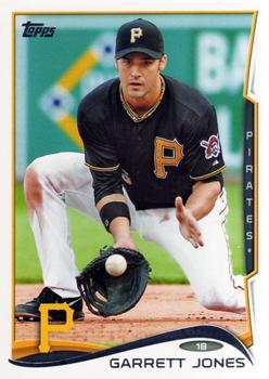 #79 Garrett Jones - Pittsburgh Pirates - 2014 Topps Baseball