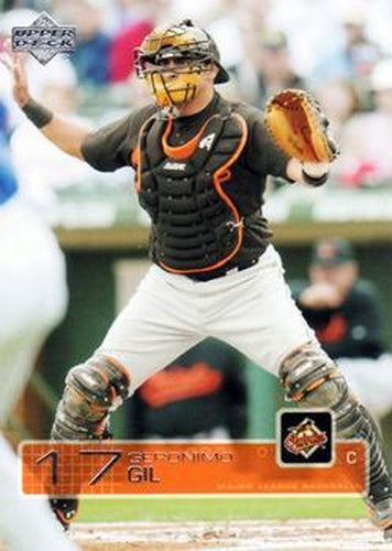 #79 Geronimo Gil - Baltimore Orioles - 2003 Upper Deck Baseball
