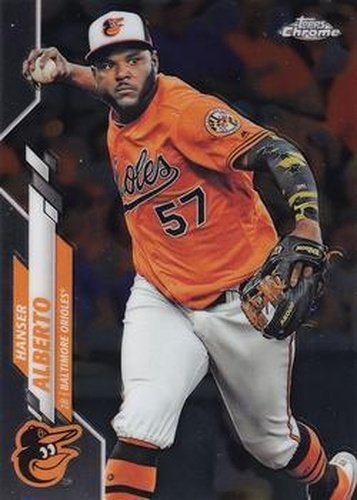 #79 Hanser Alberto - Baltimore Orioles - 2020 Topps Chrome Baseball