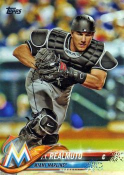 #79 J.T. Realmuto - Miami Marlins - 2018 Topps Baseball