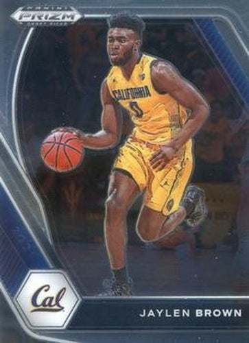 #79 Jaylen Brown - California Golden Bears - 2021 Panini Prizm Collegiate Draft Picks Basketball