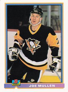 #79 Joe Mullen - Pittsburgh Penguins - 1991-92 Bowman Hockey