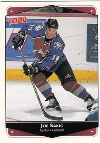 #79 Joe Sakic - Colorado Avalanche - 1999-00 Upper Deck Victory Hockey