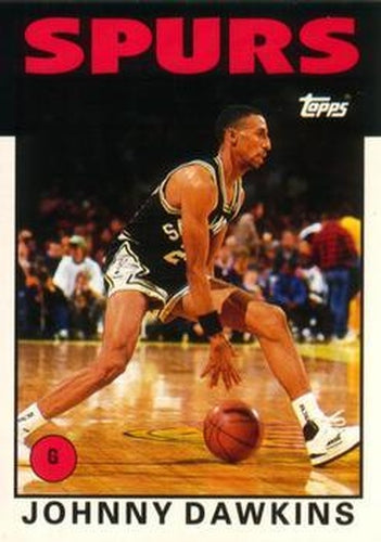 #79 Johnny Dawkins - San Antonio Spurs - 1992-93 Topps Archives Basketball