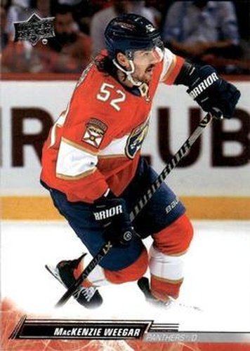 #79 MacKenzie Weegar - Florida Panthers - 2022-23 Upper Deck Hockey