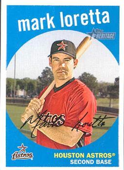 #79 Mark Loretta - Houston Astros - 2008 Topps Heritage Baseball