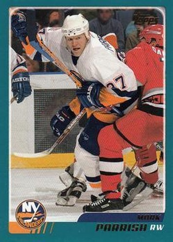#79 Mark Parrish - New York Islanders - 2003-04 Topps Hockey