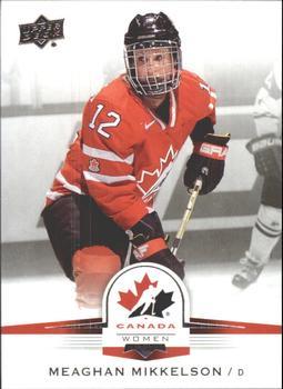 #79 Meaghan Mikkelson - Canada - 2014-15 Upper Deck Team Canada Juniors Hockey