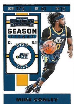 #79 Mike Conley - Utah Jazz - 2019-20 Panini Contenders Basketball