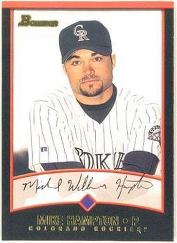 #79 Mike Hampton - Colorado Rockies - 2001 Bowman Baseball
