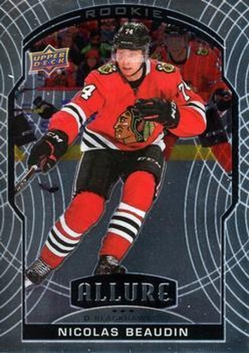 #79 Nicolas Beaudin - Chicago Blackhawks - 2020-21 Upper Deck Allure Hockey