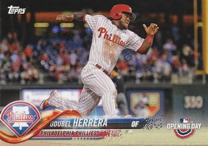 #79 Odubel Herrera - Philadelphia Phillies - 2018 Topps Opening Day Baseball