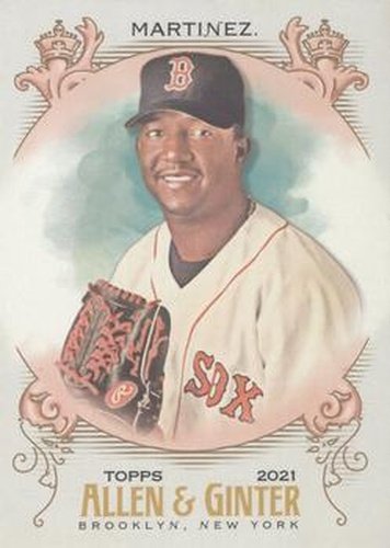 #79 Pedro Martinez - Boston Red Sox - 2021 Topps Allen & Ginter Baseball